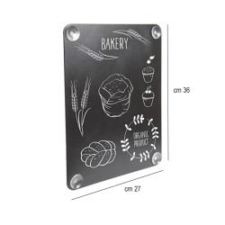 Lavagnetta con ventose per vetro Securit Lavagne  in Tavola