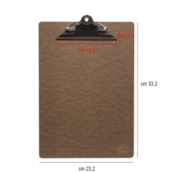 Porta menù con clip Securit Lavagne  in Tavola