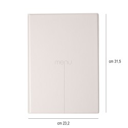 Porta menù ristorante A4 sabbia Dag Style  in Tavola