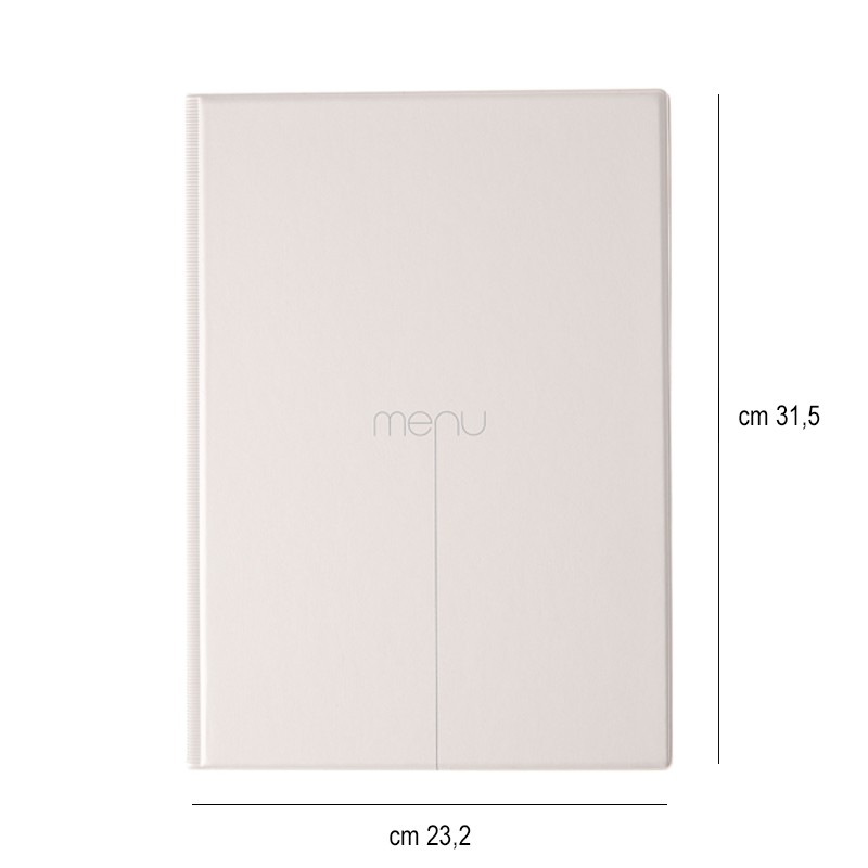 Porta menù ristorante A4 sabbia Dag Style  in Tavola