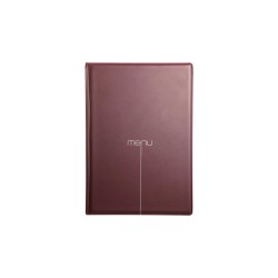 Porta menù ristorante A5 bordeaux | Menù e lavagne | Rausa srl