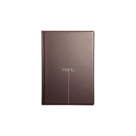 Porta menù ristorante A5 marrone | Menù e lavagne | Rausa srl