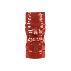 Bicchiere cooler tiki rosso | Bicchieri bar | Rausa srl