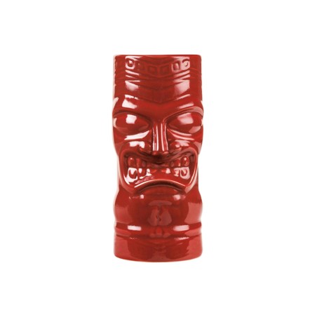 Bicchiere cooler tiki rosso | Bicchieri bar | Rausa srl