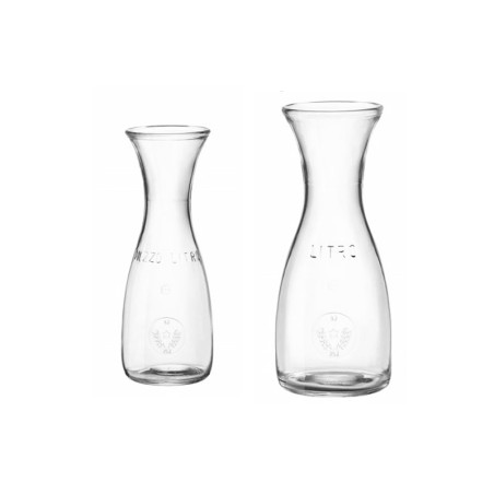 Caraffa brocca trattoria in vetro | Brocche e caraffe | Rausa srl