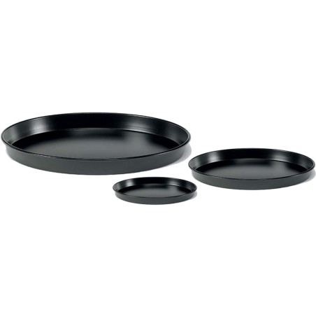 Teglia tonda in ferro blu h 2,5 cm | Pentole Agnelli