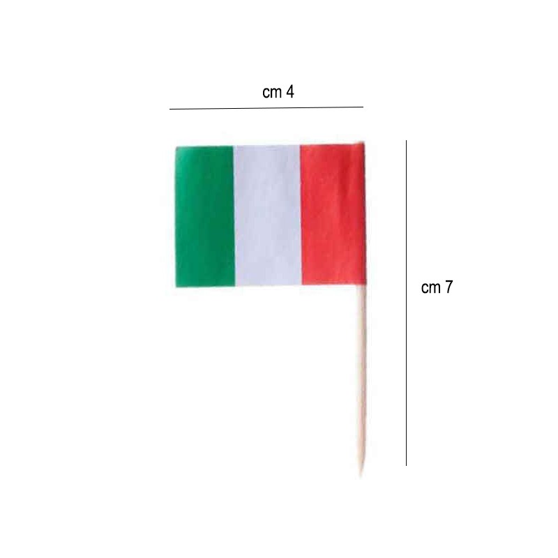 Bandierine legno buffet Leone decorazioni  in Monouso