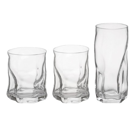 Bicchiere vetro Sorgente Rocco Bormioli | Bicchieri bar | Rausa srl