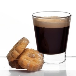 Bicchiere vetro caffeino Rocco Bormioli  in Bar