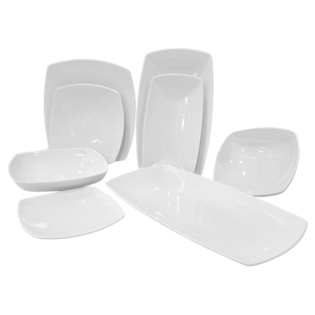 linea piatti porcellana tokio saturnia | Piatti da ristornate | Rausa srl