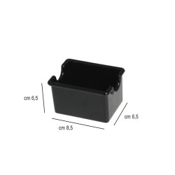 Porta bustine zucchero nero   in Bar