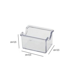 Porta bustine zucchero trasparente   in Bar