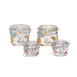 Barattolo vetro con coperchio | Contenitori per alimenti | Rausa srl