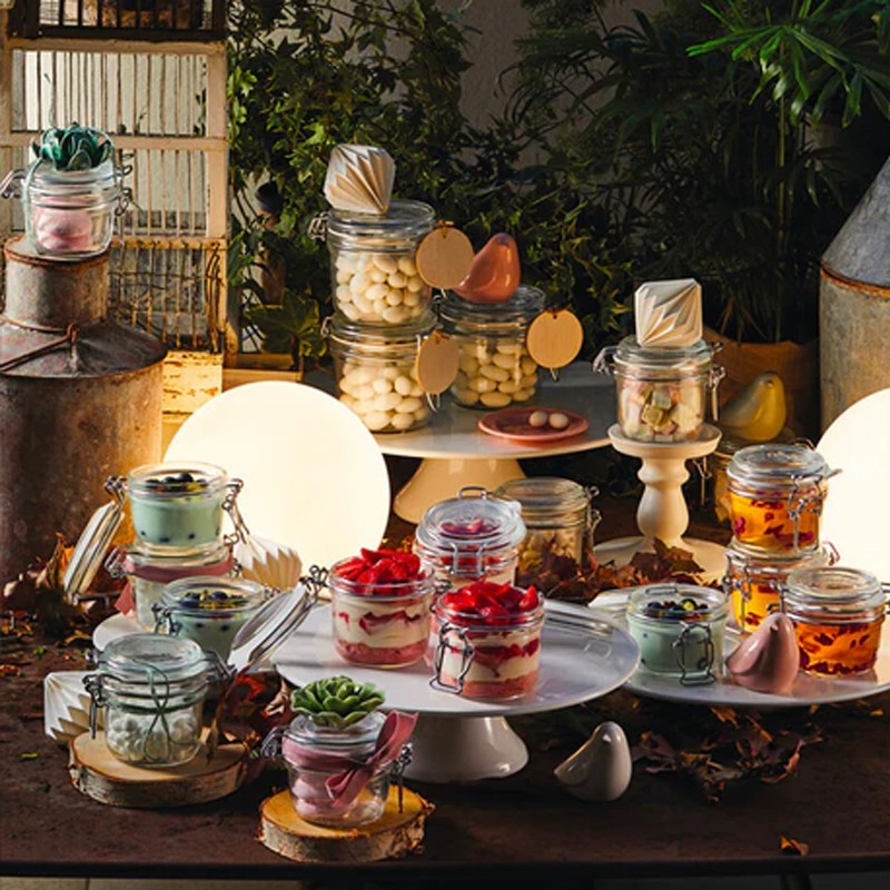 Barattolo vetro con coperchio   in Buffet