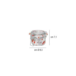 Barattolo vetro con coperchio   in Buffet