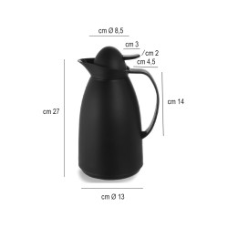 Caraffa termica colazione nera Hendi  in Buffet