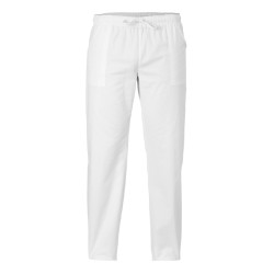 Pantalone cotone unisex bianco | Abbigliamento pantaloni | Rausa