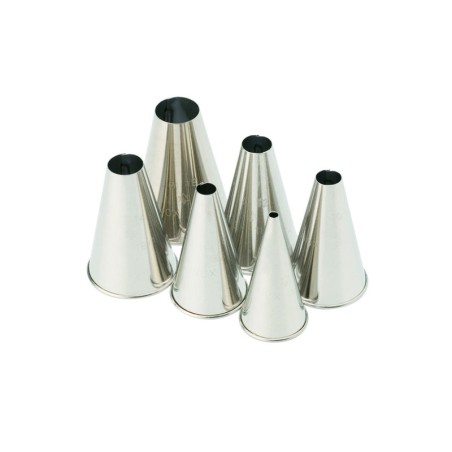 Bocchetta sac a poche tonda in acciaio | Piazza Effepi