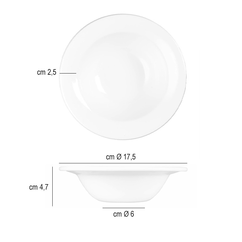 Coppetta porcellana profile Churchill Porcellana  in Porcellane