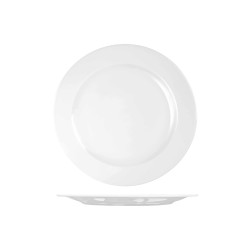 Piatto dessert Churchill Profile bianco | Piatti da ristorante | Rausa