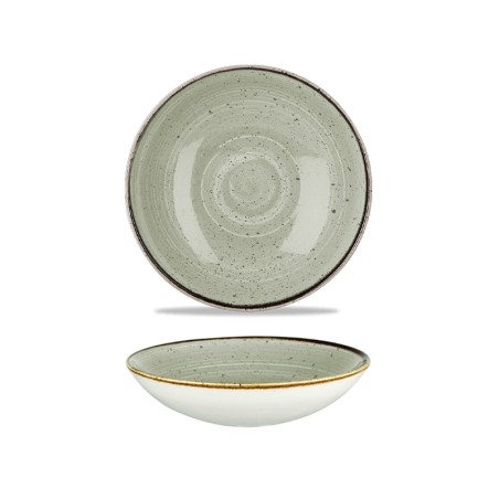 Churchill Stonecast Peppercorn grey Coppetta tonda | Rausa srl