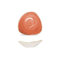 Churchill stonecast spiced orange ciotola triangolare | Rausa srl