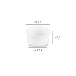 Coppetta porcellana bianca tonda Churchill Porcellana  in Porcellane