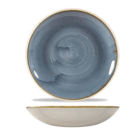 Piatto fondo churchill stonecast blueberry | Piatti da ristorante