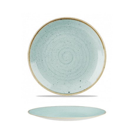 Churchill stonecast duck egg blue piatto da frutta | Rausa srl