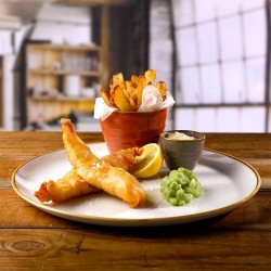 Piatto dessert churchill stonecast barley white Churchill Porcellana  in Linee