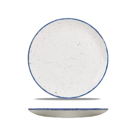 Piatto dessert churchill stonecast hints indigo | Piatti da ristorante