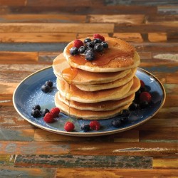 Piatto dessert churchill stonecast cornflower blue Churchill Porcellana  in Linee