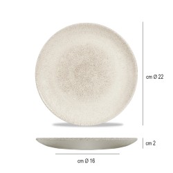 Piatto dessert churchill studio prints raku agate grey Churchill Porcellana  in Piatti colorati