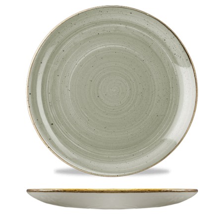 Piatto piano churchill stonecast peppercorn grey | Rausa srl