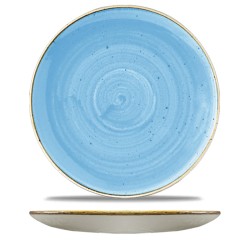 Piatto piano churchill stonecast cornflower blue | Piatti da ristorante