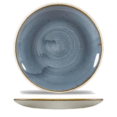 Piatto piano churchill stonecast blueberry | Piatti da ristorante