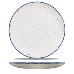 piatto piano churchill stonecast hints indigo blue | piatti da ristorante
