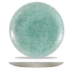 Piatto dessert churchill studio prints raku jade green | Rausa srl