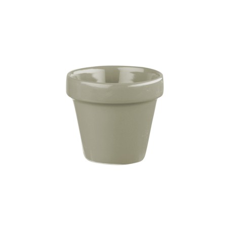 Vasetto grigio porcellana per alimenti | Ciotole | Rausa srl