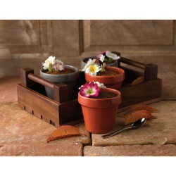 Vasetto grigio porcellana per alimenti Churchill Porcellana  in Porcellane