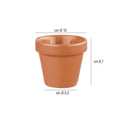 Vasetto terracotta porcellana per alimenti Churchill Porcellana  in Ciotole in porcellana