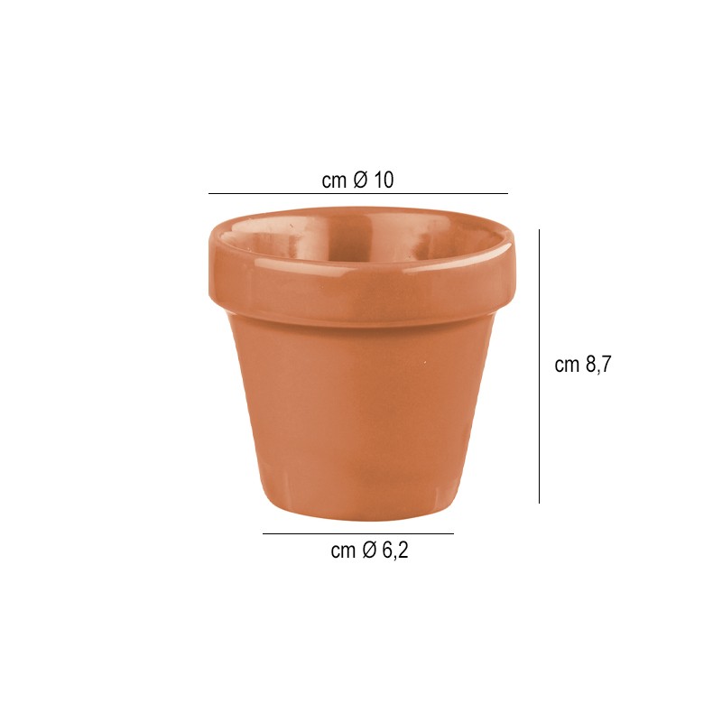 Vasetto terracotta porcellana per alimenti Churchill Porcellana  in Ciotole in porcellana