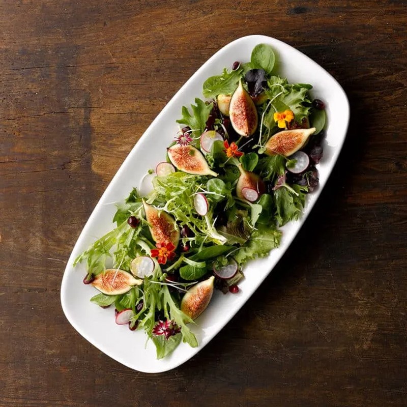 Vassoietto porcellana rettangolare chef Churchill Porcellana  in Linee