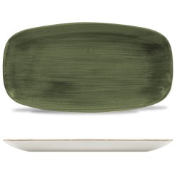 Vassoietto porcellana stonecast verde | Piatti da ristorante | Rausa