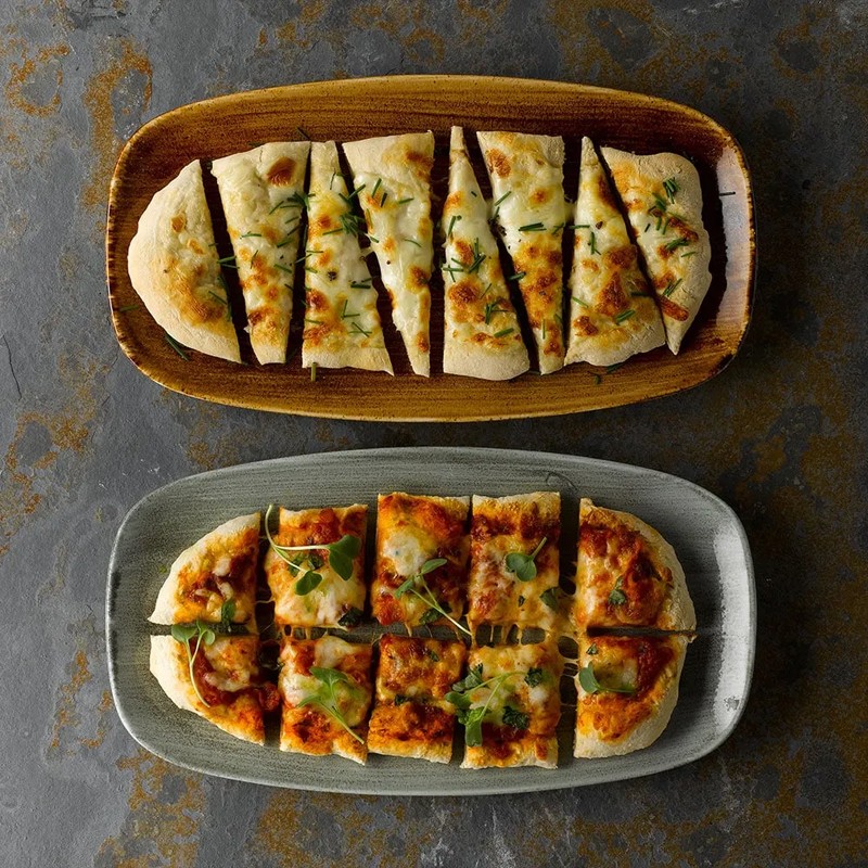 Vassoietto porcellana stonecast verde Churchill Porcellana  in Linee