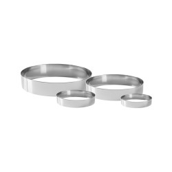 Anello disco tondo per torte Inox 18/10 | Tortiere | Rausa srl