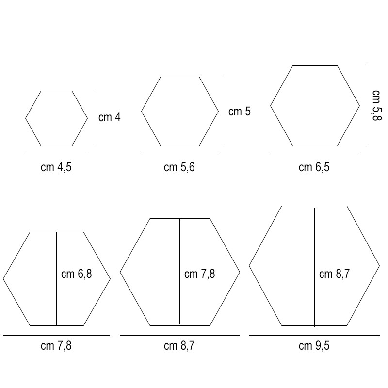 Tagliapasta forma esagono Sambonet Paderno  in Tagliapasta