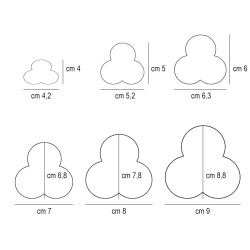 Tagliapasta forma trio Sambonet Paderno  in Tagliapasta