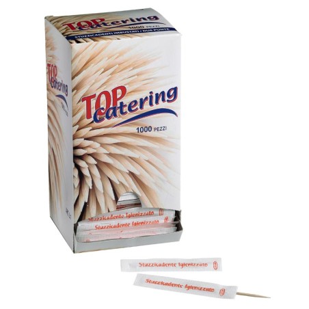 Stuzzicadenti classici imbustati singolarmente | Rausa Srl
