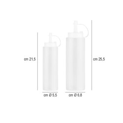 Dispencer plastica salse con tappo Sambonet Paderno  in Accessori per cucina